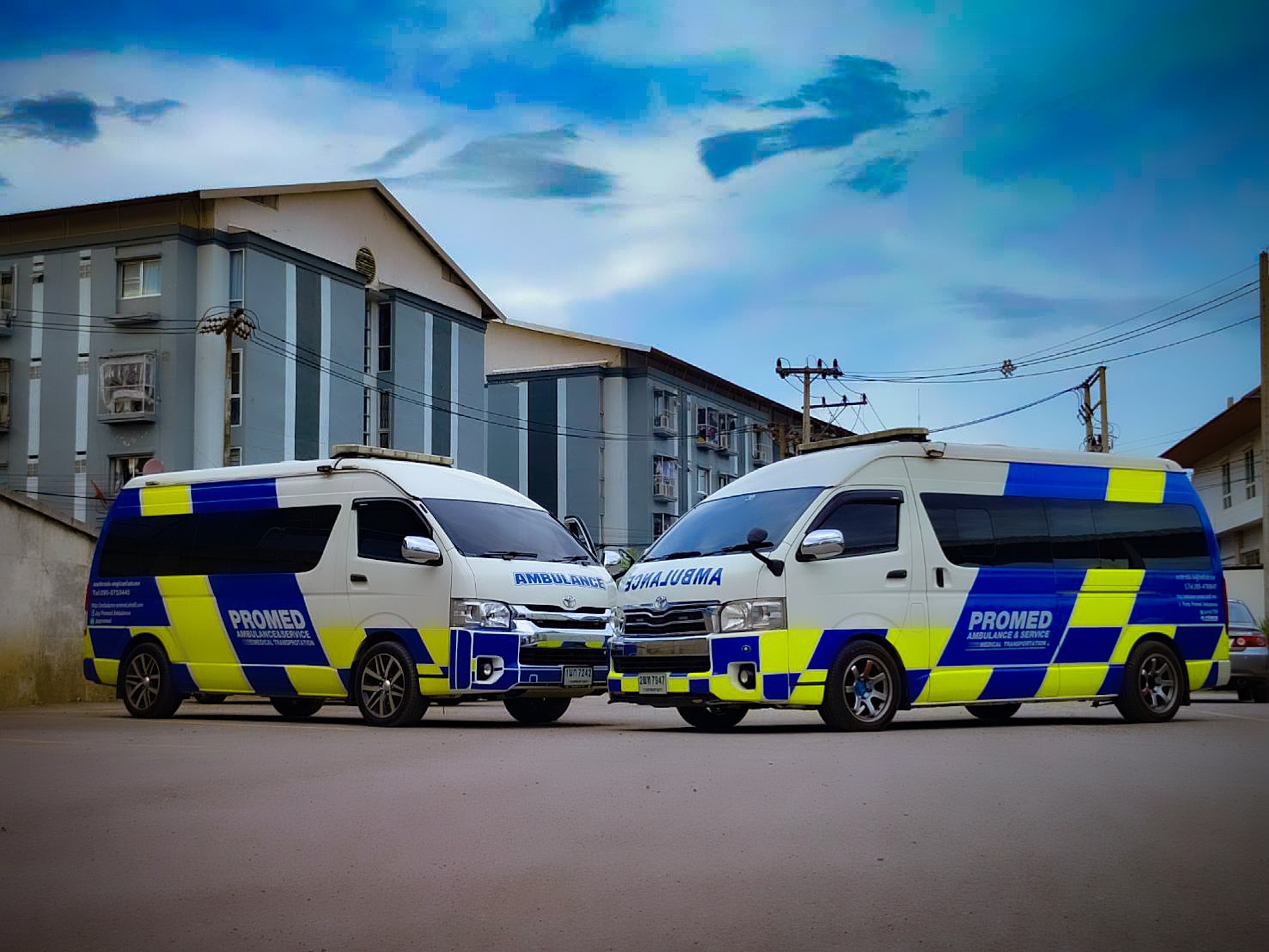 รถพยาบาล PROMED Ambulance เชียงใหม่